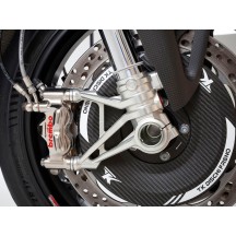 KIT DE MONTAJE RADIAL SBK MOTOCORSE PARA HORQUILLAS SHOWA 100MM DUCATI STREETFIGHTER V2 22-24