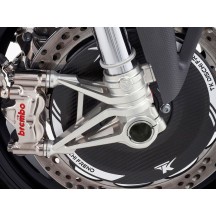 KIT DE MONTAJE RADIAL SBK MOTOCORSE PARA HORQUILLAS SHOWA 100MM DUCATI PANIGALE V2 2020-2024