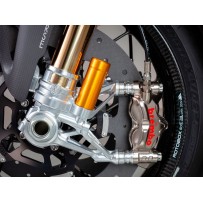 MOTOCORSE "GP STYLE" RADIAL ATTACHMENT FORK FEET KIT FOR 108MM OHLINS FRONT FORKS