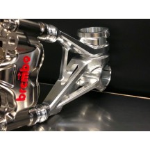 KIT DE MONTAJE SBK MOTOCORSE PARA HORQUILLAS OHLINS 108MM DUCATI STREETFIGHTER V4 2020-2022