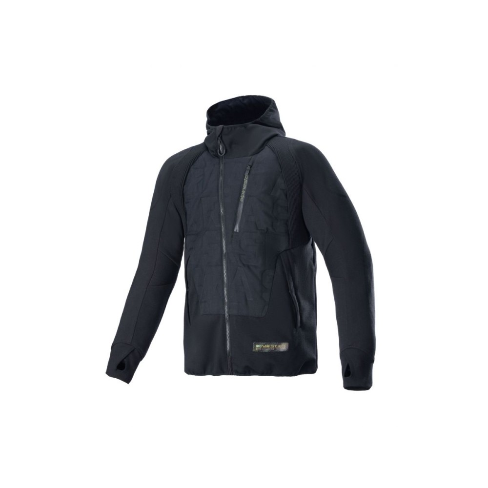 CHAQUETA HÍBRIDA CON MO.ST.EQ ALPINESTARS CAPUCHA