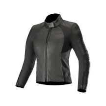 CHAQUETA DE CUERO PARA MUJERES ESTRELLA VIKA V2 ALPINESTARS