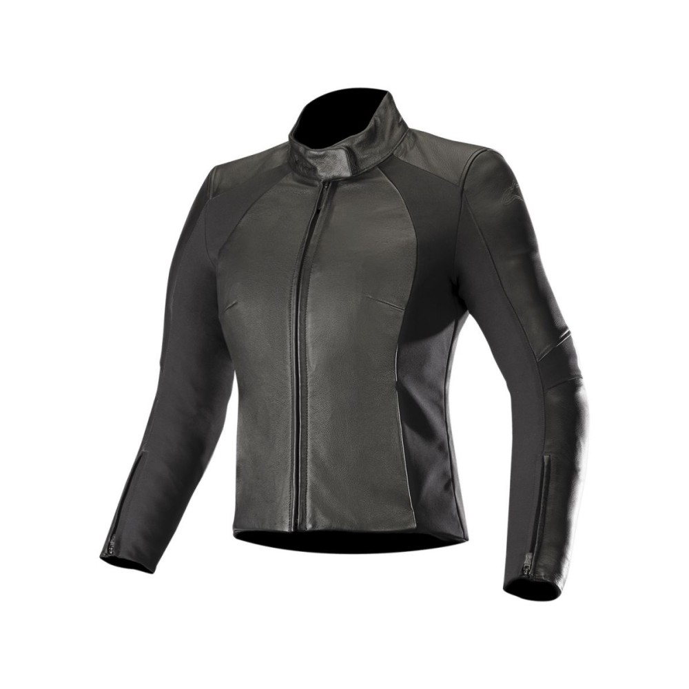 CHAQUETA DE CUERO PARA MUJERES ESTRELLA VIKA V2 ALPINESTARS