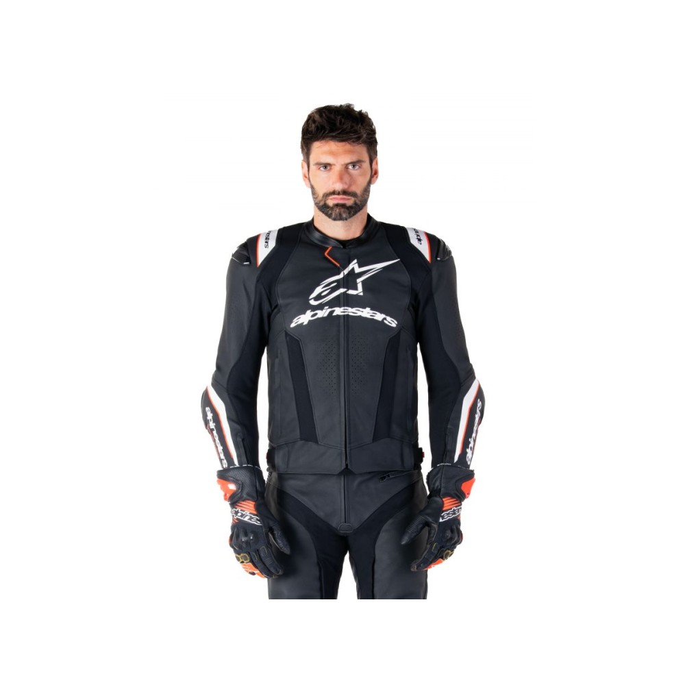 CHAQUETA DE CUERO DE MISILES V3 IGNISTARS V3