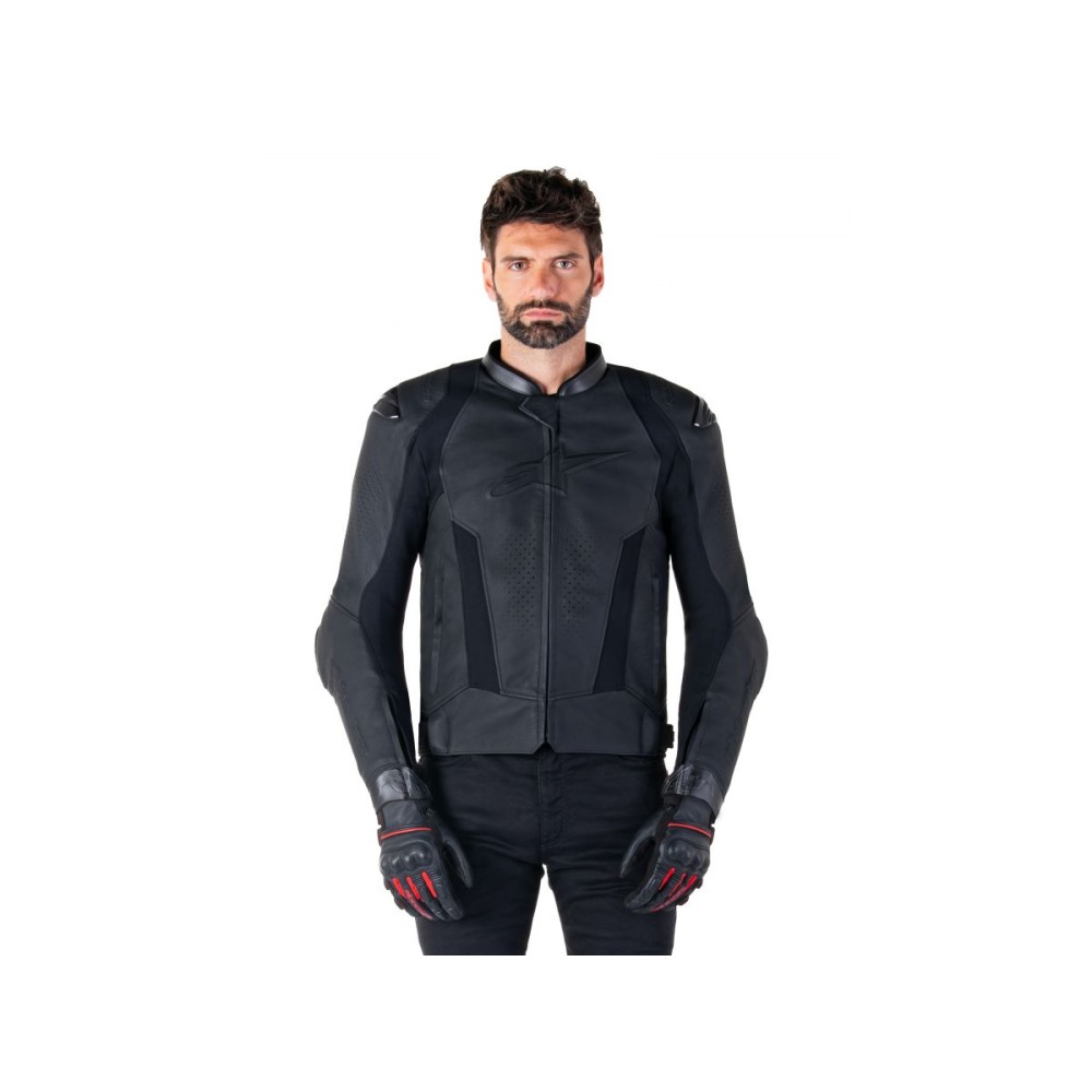 CHAQUETA DE CUERO ALPINESTARS V3