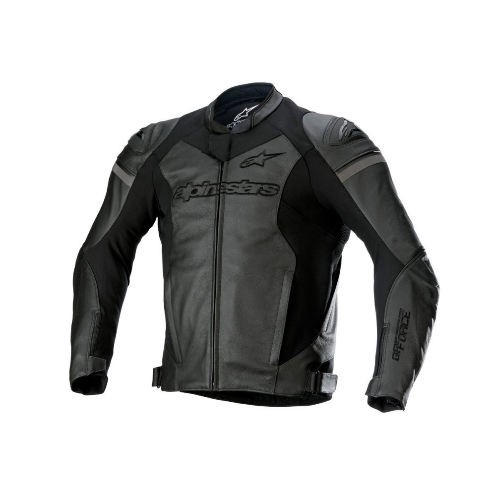 CHAQUETA PIEL GP FORCE ALPINESTARS NEGRO / NEGRO CHAQUETA PIEL GP FORCE ALPINESTARS NEGRO / NEGRO