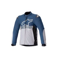 CHAQUETA SMX IMPERMEABLE ALPINESTARS AZUL MARINO / GRIS