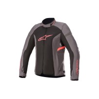 CORTAVIENTOS ALPINESTARS MUJER STELLA T-KIRA V2 NEGRO/ROSA