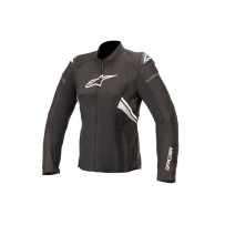 CORTAVIENTOS ALPINESTARS NEGRO/BLANCO MUJER STELLA T-GP PLUS R V3