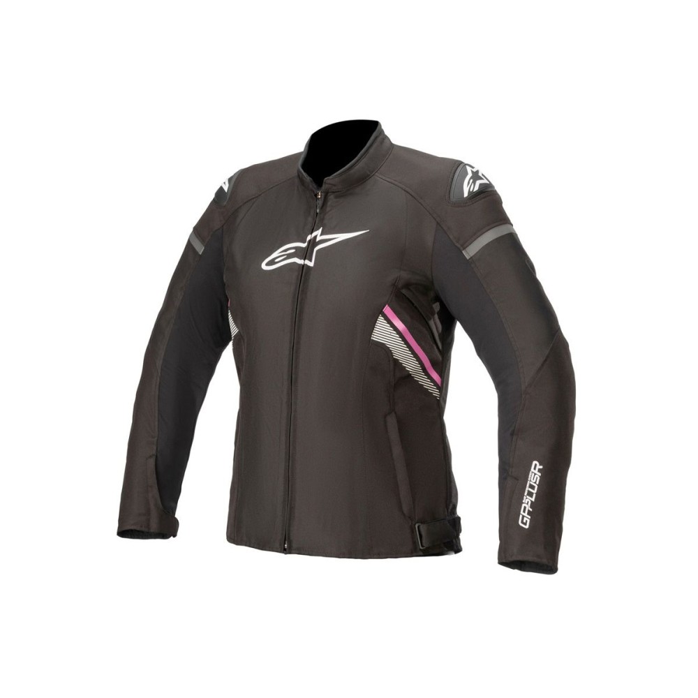 CHAQUETA T-GP PLUS R V3 ALPINESTARS NEGRO/ROSA MUJER
