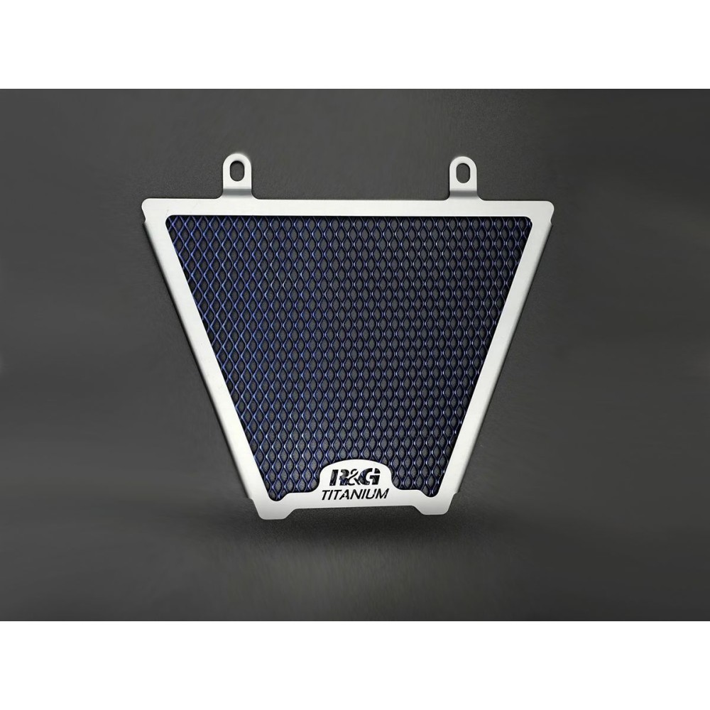 REJILLA DE PROTECCIÓN DEL ENFRIADOR DE ACEITE DE TITANIO R&G RACING HONDA CBR 1000 RR-R FIREBLADE / SP 2020-2024 REJILLA DE PROTECCIÓN DEL ENFRIADOR DE ACEITE DE TITANIO R&G RACING HONDA CBR 1000 RR-R FIREBLADE / SP 2020-2024
