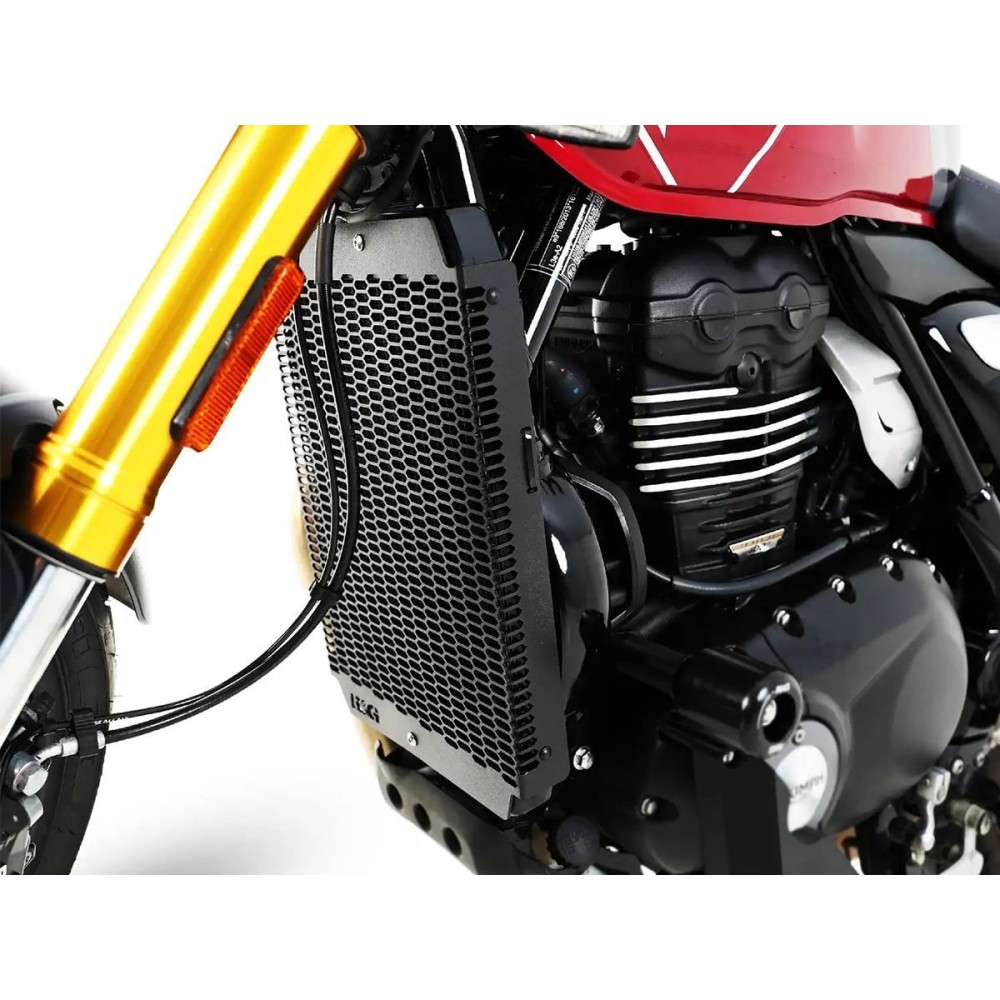 REJILLA DE PROTECCIÓN DE RADIADOR PRO R&G TRIUMPH SCRAMBLER 400 X 2024
