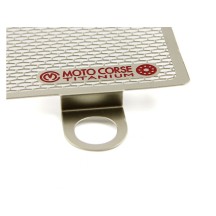 PROTECCIÓN DEL ENFRIADOR DE AGUA SUPERIOR DE TITANIO MOTOCORSE DUCATI PANIGALE 1299