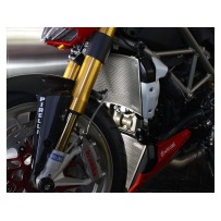 DEFENSA SUPERIOR DE RADIADOR MOTOCORSE TITANIO DUCATI STREETFIGHTER 848/EVO