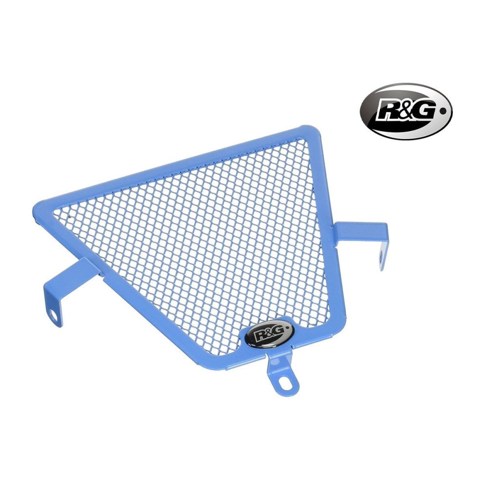 REJILLA DE PROTECCIÓN DEL ENFRIADOR DE AGUA AZUL R&G SUZUKI GSX-R 1000 2017-2022 REJILLA DE PROTECCIÓN DEL ENFRIADOR DE AGUA AZUL R&G SUZUKI GSX-R 1000 2017-2022