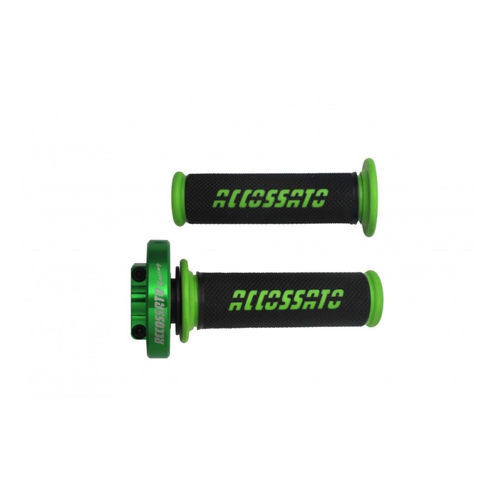 ACELERADOR RÁPIDO Y POMOS GR006 + CABLES ACCOSSATO KAWASAKI ZX-10R 2016-2020 ACELERADOR RÁPIDO Y POMOS GR006 + CABLES ACCOSSATO KAWASAKI ZX-10R 2016-2020