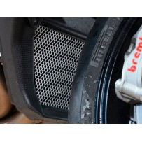 REJILLA DE PROTECCIÓN DEL ENFRIADOR DE ACEITE NEGRA R&G  MV AGUSTA BRUTALE 1000 RR / RS 2020-2021