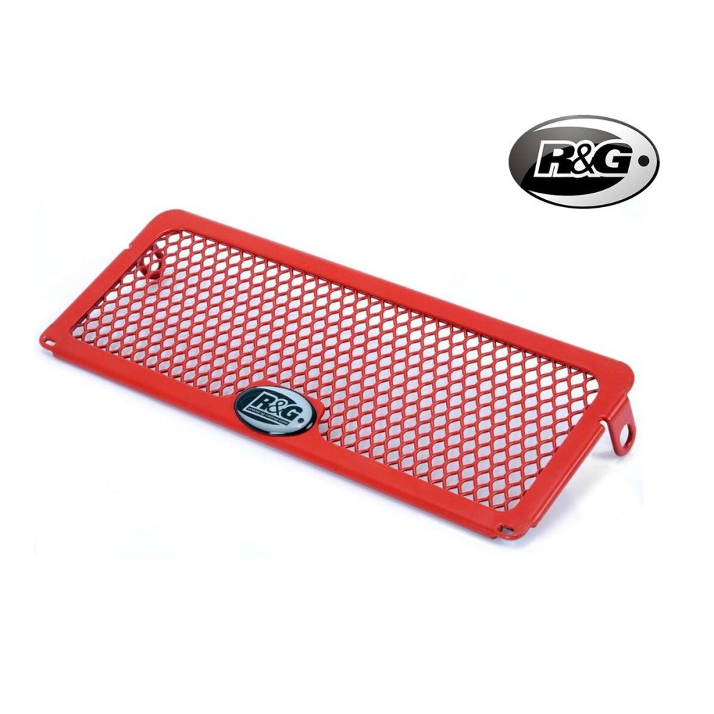 PROTECTOR DE ENFRIADOR DE ACEITE ROJO R&G DUCATI MULTISTRADA 1260 P.P. 18-20