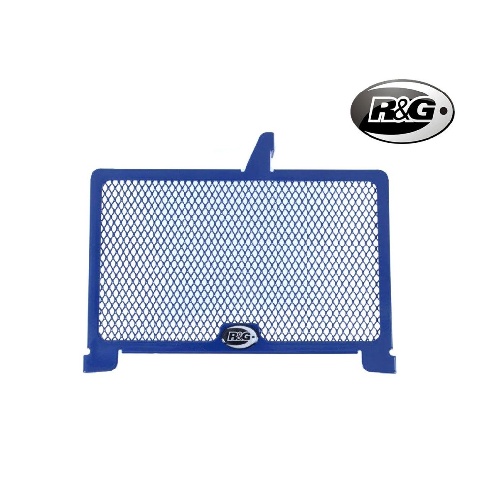 PROTECTOR DE ENFRIADOR DE ACEITE AZUL R&G YAMAHA YZF-R1M 2015-2020
