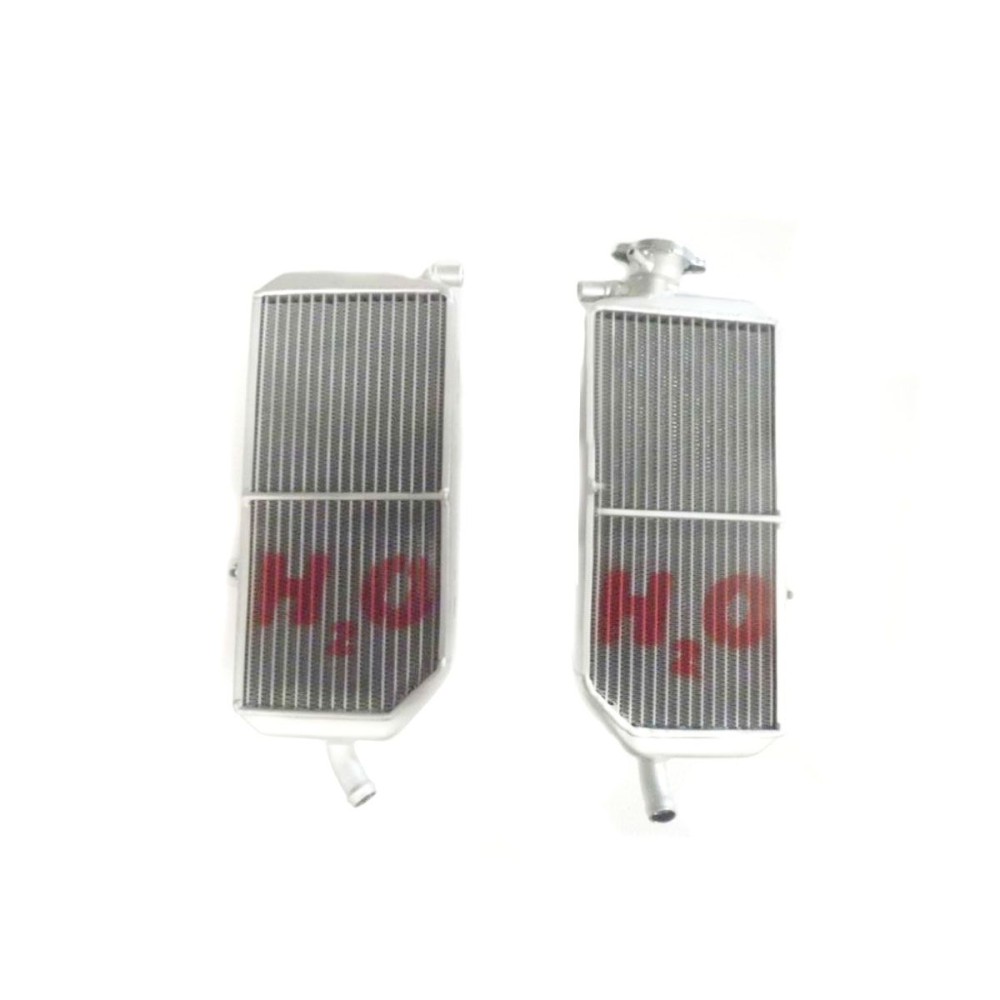 PAR DE RADIADORES DE AGUA AUMENTAN EL RENDIMIENTO H2O KTM SX-F
