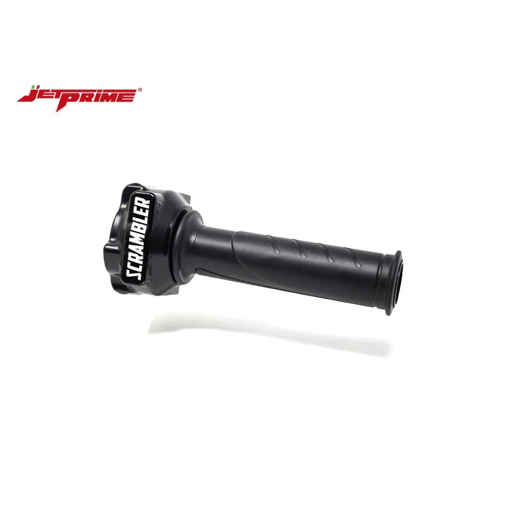 CUBIERTA DEL CONTROL DEL ACELERADOR CON EL LOGOTIPO DE JETPRIME DUCATI SCRAMBLER 1100 2018-2019 CUBIERTA DEL CONTROL DEL ACELERADOR CON EL LOGOTIPO DE JETPRIME DUCATI SCRAMBLER 1100 2018-2019