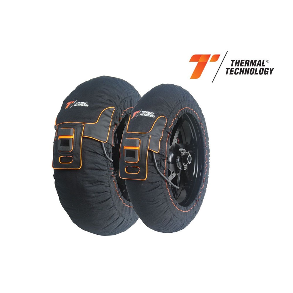 PAR DE CALENTADORES DE NEUMÁTICOS SUPERSPORT EVO DUAL ZONE THERMAL TECHNOLOGY TALLA M