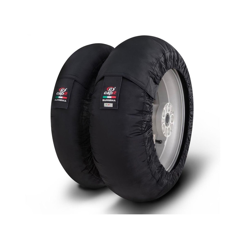 CAPIT PAR DE CALENTADORES DE NEUMÁTICOS MOTO SUPREMA SPINA CLASSIC 18"