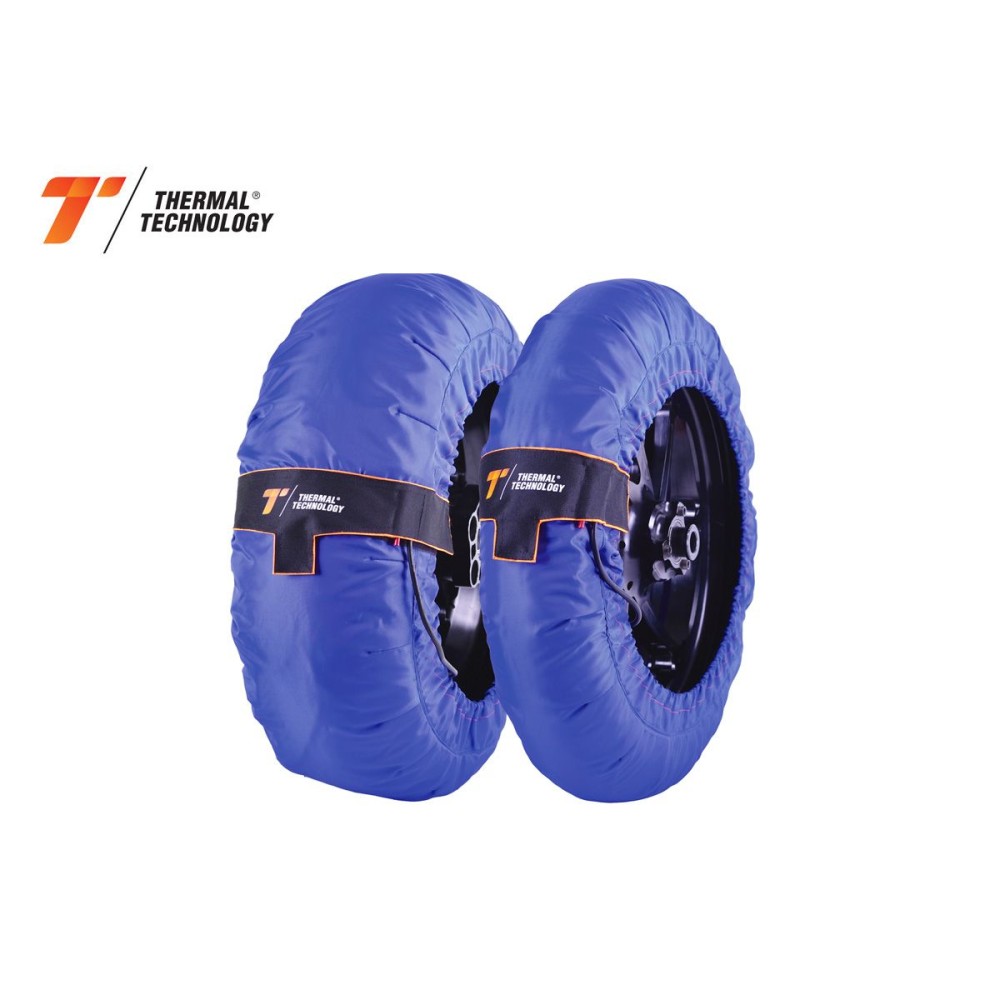 PAR CALENTADORES NEUMÁTICOS PERFORMANCE TECNOLOGÍA TÉRMICA SCOOTER PIT BIKE 12 TALLA XS