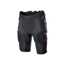 PANTALÓN CORTO ALPINESTARS BIONIC PRO NEGRO / ROJO