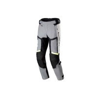 PANTALÓN BOGOTA PRO DRYSTAR 4 TEMPORADAS ALPINESTARS GRIS/AMARILLO FLUO