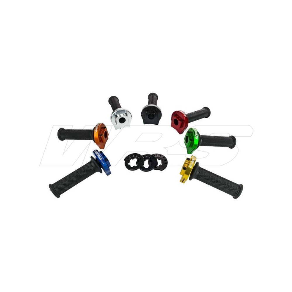 MANDO ACELERADOR ACCOSSATO ERGAL + CABLES Y PUÑOS DUCATI 749R 2003-2006