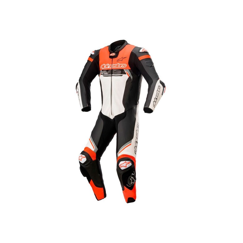 MONO DE CUERO MISSILE IGNITION V2 ALPINESTARS NEGRO/BLANCO/ROJO MONO DE CUERO MISSILE IGNITION V2 ALPINESTARS NEGRO/BLANCO/ROJO