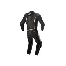 MONO ENTERO DE CUERO MISSILE V2 ALPINESTARS NEGRO/BLANCO