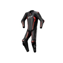 MONO ENTERO DE CUERO MISSILE V2 ALPINESTARS NEGRO/ROJO