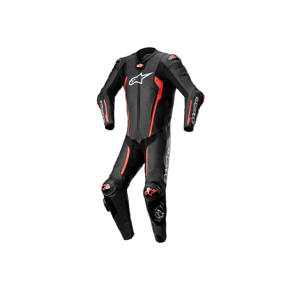 MONO ENTERO DE CUERO MISSILE V2 ALPINESTARS NEGRO/ROJO MONO ENTERO DE CUERO MISSILE V2 ALPINESTARS NEGRO/ROJO