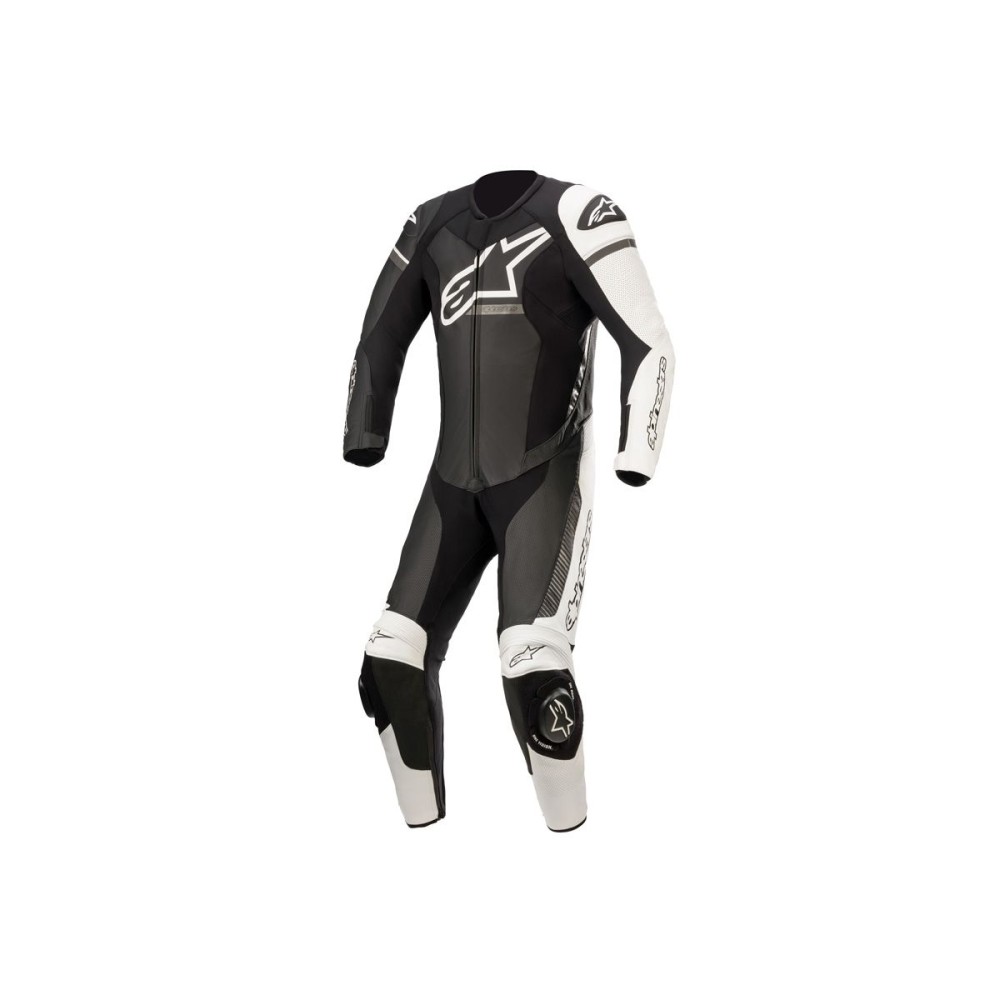 TRAJE DE CUERO GP FORCE PHANTOM ALPINESTARS RACING BLANCO / NEGRO TRAJE DE CUERO GP FORCE PHANTOM ALPINESTARS RACING BLANCO / NEGRO