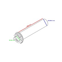 TUBO DE COMANDO DE ACELERADOR DE CARRERAS RBW SPORT CNC CNC DUCATI STREETFIGHTER V2 2022-2024