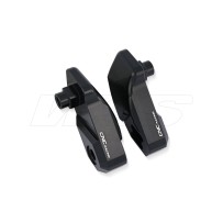 KIT ELEVADOR DE 20 MM PARA ESTRIBERAS CNC RACING TOURING DUCATI MULTISTRADA V4 RALLY / PIKES PEAK 2022-2024