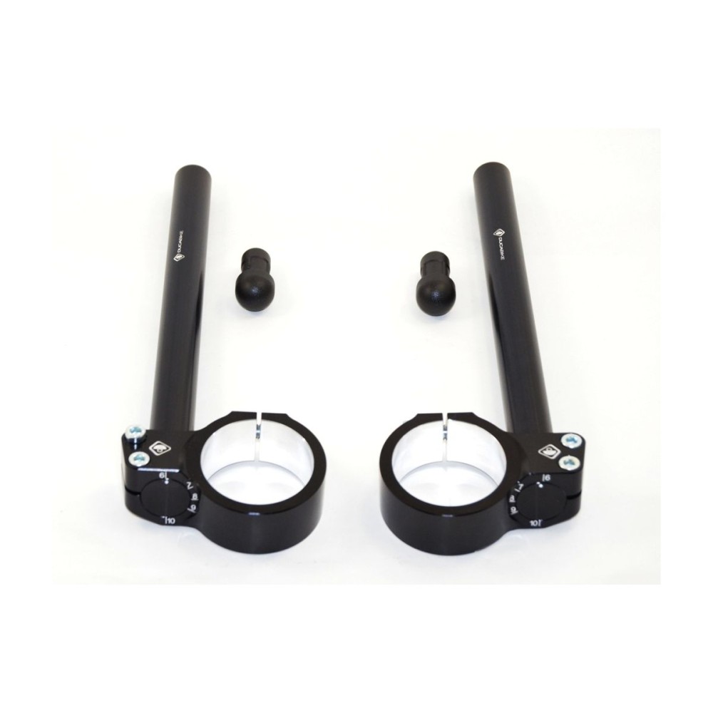 MANILLARES AJUSTABLES DE 53MM, DUCABIKE CON ELEVACIÓN DE 0MM MANILLARES AJUSTABLES DE 53MM, DUCABIKE CON ELEVACIÓN DE 0MM