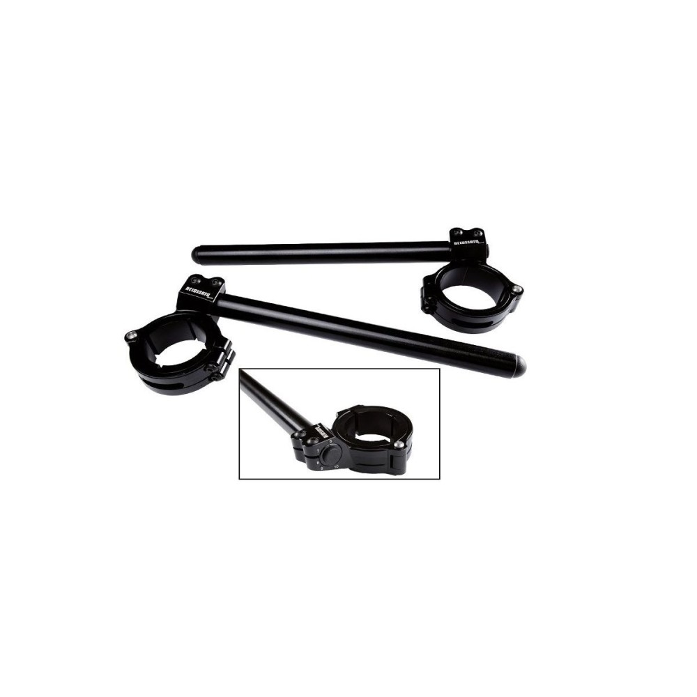 ACCOSSATO PAR DE MANILLARES REGULABLES CON CARCASA 6-10 GRADOS HONDA CBR RR SC59 1000 2008 ACCOSSATO PAR DE MANILLARES REGULABLES CON CARCASA 6-10 GRADOS HONDA CBR RR SC59 1000 2008