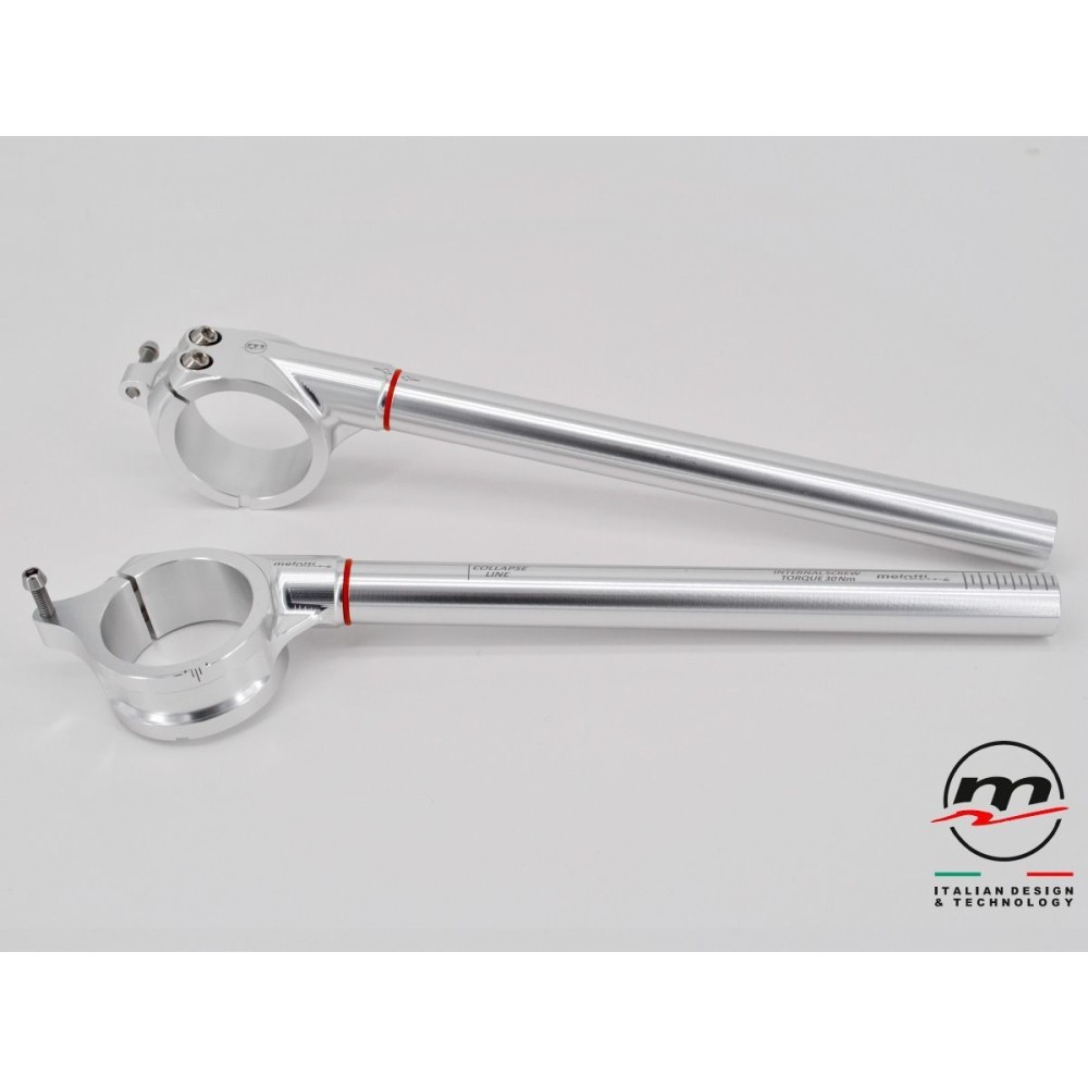 PAR DE MEDIANOS MANILLAR MELOTTI RACING RACING TRIUMPH STREET TRIPLE 765 RS 2017-2024 PAR DE MEDIANOS MANILLAR MELOTTI RACING RACING TRIUMPH STREET TRIPLE 765 RS 2017-2024