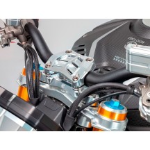 MOTOCORSE ALUMINUM UPPER STEERING RISER DUCATI STREETFIGHTER V4 / V2