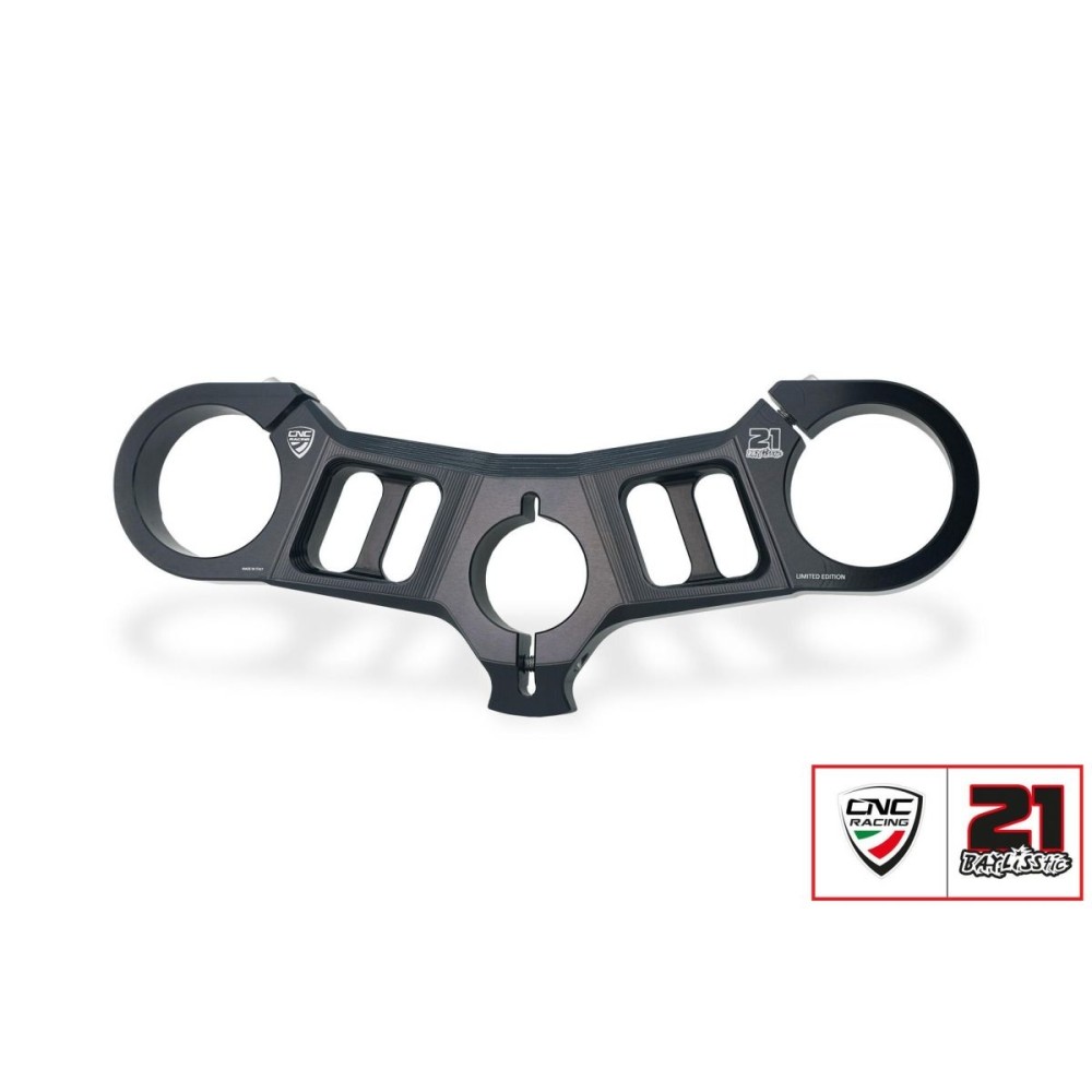TROY BAYLISS EDITION CNC RACING PLACA DE DIRECCIÓN SUPERIOR DUCATI PANIGALE V2 2020-2024 TROY BAYLISS EDITION CNC RACING PLACA DE DIRECCIÓN SUPERIOR DUCATI PANIGALE V2 2020-2024