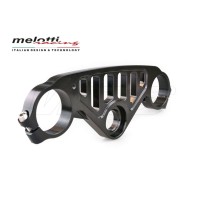 COLUMNA DE DIRECCION SUPERIOR RACING PLATA MELOTTI RACING YAMAHA R6 2006-2024