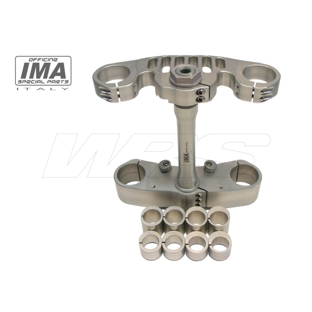 PAR DE PLACAS DE DIRECCIÓN AJUSTABLES IMA MOD.8 YAMAHA R6 2017-2022 PAR DE PLACAS DE DIRECCIÓN AJUSTABLES IMA MOD.8 YAMAHA R6 2017-2022