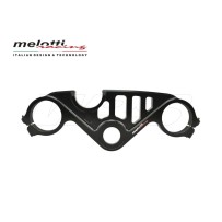 COLUMNA DE DIRECCIÓN SUPERIOR NEGRA MELOTTI RACING YAMAHA R6 2006-2024