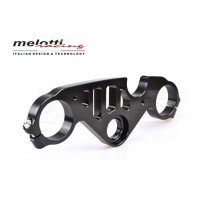 COLUMNA DE DIRECCIÓN SUPERIOR NEGRA MELOTTI RACING YAMAHA R6 2006-2024