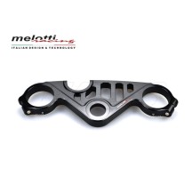 COLUMNA DE DIRECCIÓN SUPERIOR NEGRA MELOTTI RACING YAMAHA R6 2006-2024