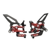 COPY OF ESTRIBERAS AJUSTABLES SERIE EVO EDICIÓN GP CNC RACING DUCATI 959 PANIGALE 2016-19