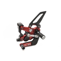 COPY OF ESTRIBERAS AJUSTABLES SERIE EVO EDICIÓN GP CNC RACING DUCATI 959 PANIGALE 2016-19